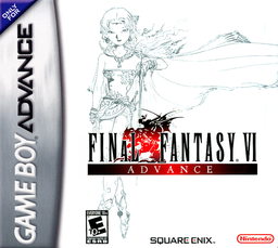 Final Fantasy VI Advance box art for GameBoy Advance